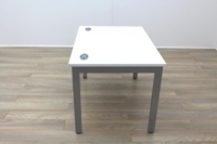New Cancelled Order White 1200mm Straight Bench Leg Office Desks - Thumb 6