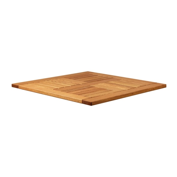 New INSIGNIA Solid Robinia Wood 800mm Square Table Top