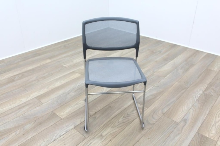 Daylight Grey Mesh Canteen Chair Made in US