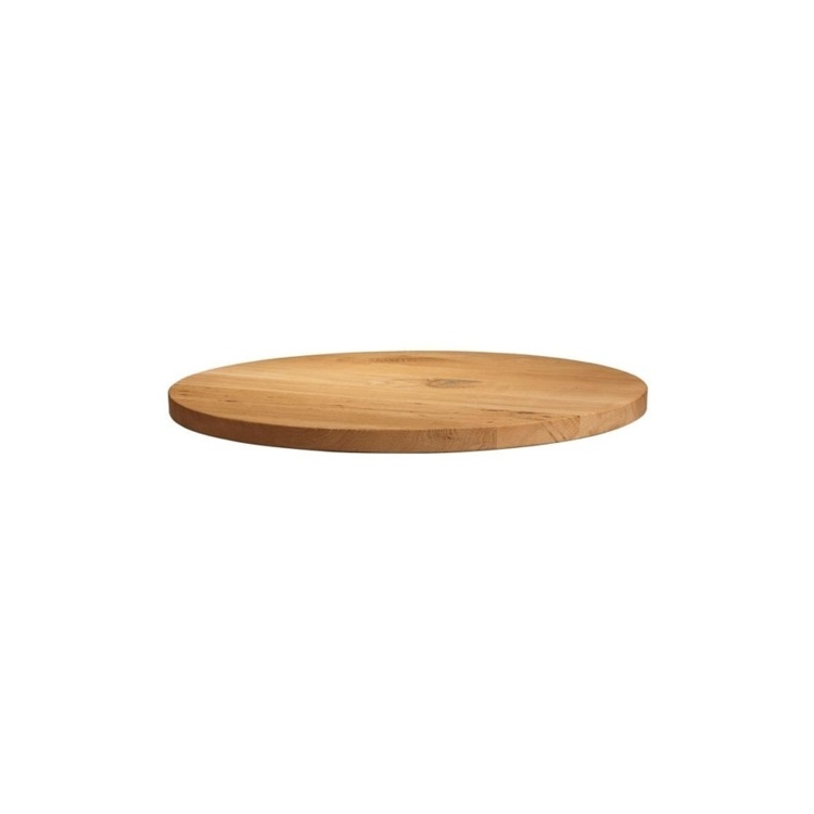 New Unfinished Character Superior Grade Oak 750mm Round Table Top
