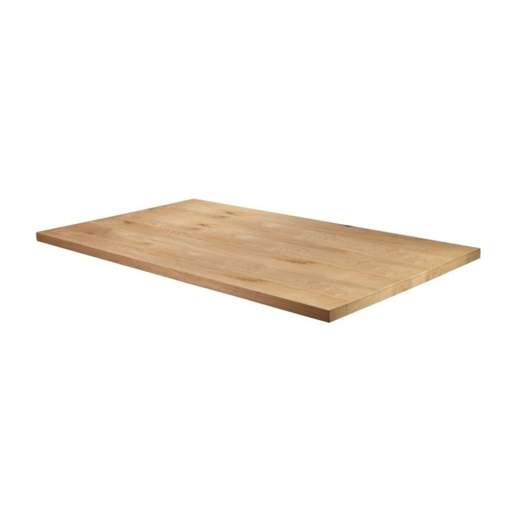 New Unfinished Character Superior Grade Oak 600mm x 750mm Rectangular Table Top
