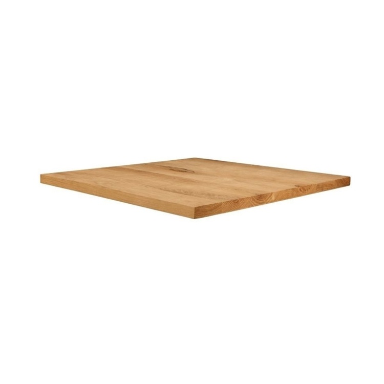 New Unfinished Character Superior Grade Oak 800mm Square Table Top