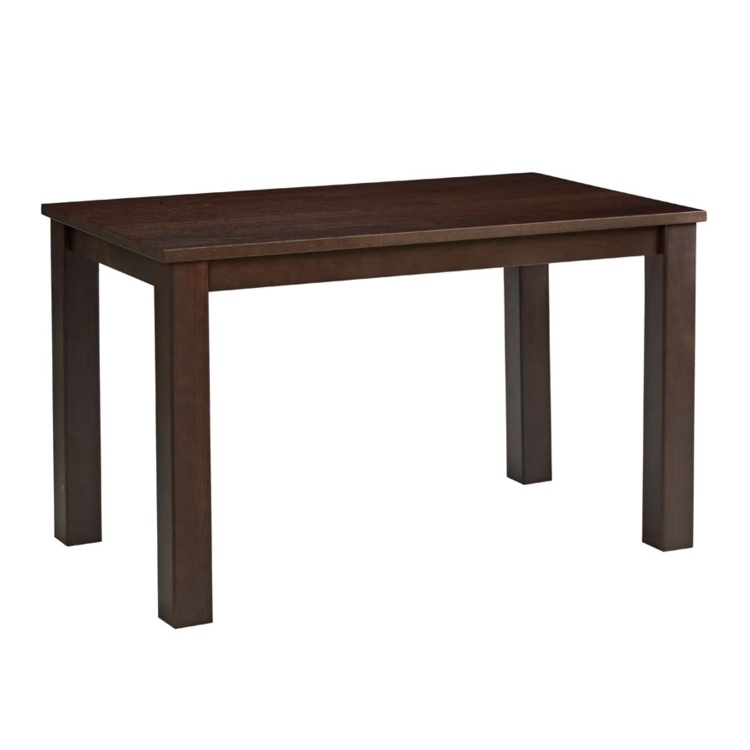 New MIST Dark Walnut Stained Solid Beech and Ash Small Rectangular Bar Table 