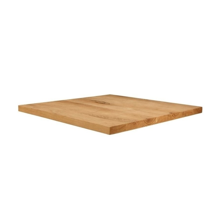 New Unfinished Character Superior Grade Oak 900mm Square Table Top