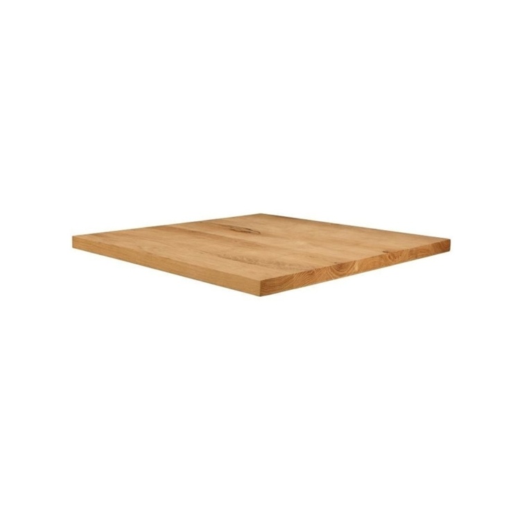 New Unfinished Character Superior Grade Oak 700mm Square Table Top