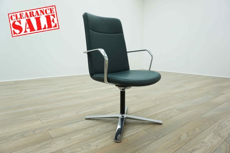 New Cancelled Order - OrangeBox Calder High Back Leather Office Reception Chairs