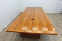 Sven Christiansen Inlaid Cherry Office Meeting Table - Thumb 4