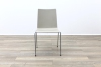 Brunner Beige Polymer Meeting Chair - Thumb 4