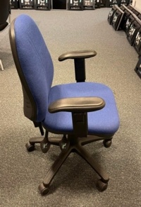 Blue Operator Chair - Thumb 3