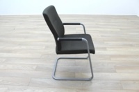 Connection Charcoal Fabric Office Meeting Chairs - Thumb 6