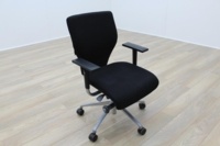 Orangebox X10 Black Fabric Office Task Chairs - Thumb 2