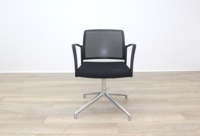 Boss Black Mesh Seat Black Fabric Seat Meeting Chair  - Thumb 5