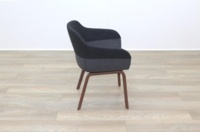 Brunner Grey Fabric Reception Tub Chair  - Thumb 6