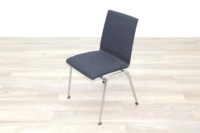 Brunner Dark Grey Fabric Seat Meeting Chair - Thumb 3