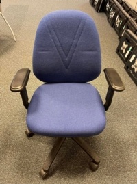 Blue Operator Chair - Thumb 2