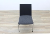 Brunner Dark Grey Fabric Seat Meeting Chair - Thumb 4