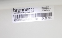 Brunner White Leather White Metal Frame Meeting Chair - Thumb 8