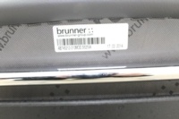 Brunner Dark Grey Leather Meeting Chair - Thumb 7