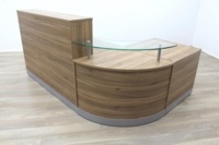 New Cancelled Order Office Reception Desk Counter - Thumb 2