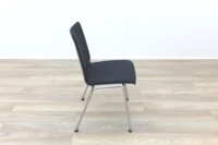 Brunner Dark Grey Fabric Seat Meeting Chair - Thumb 6