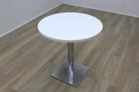 White Round Table 700mm - Thumb 2