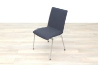 Brunner Dark Grey Fabric Meeting Chair - Thumb 3