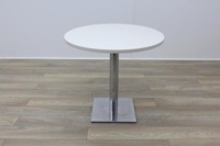 White Round Table 800mm - Thumb 3