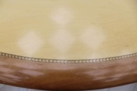 Maple round table with walnut inlay - Thumb 4