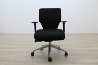Orangebox X10 Black Fabric Office Task Chairs - Thumb 4