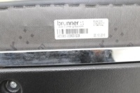 Brunner Black Leather Chrome Frame Meeting Chair - Thumb 6