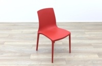Brunner Red Polymer Canteen Chair - Thumb 5