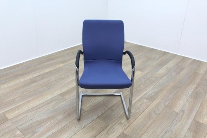 Ahrend Blue Fabric Meeting Chair