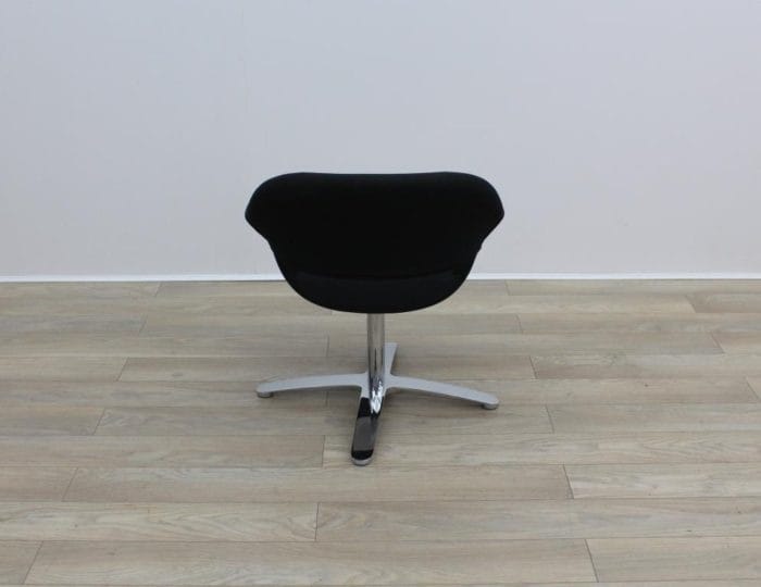 Black Fabric Kusch Co Volpe Meeting Chairs