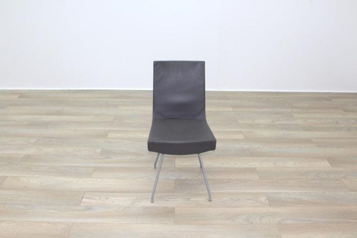 Brown Leather Montis Jim Office Meeting Dining Chairs