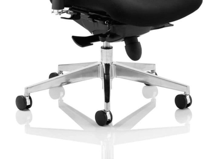 Chiro Plus Ergo Posture Chair Black With Arms