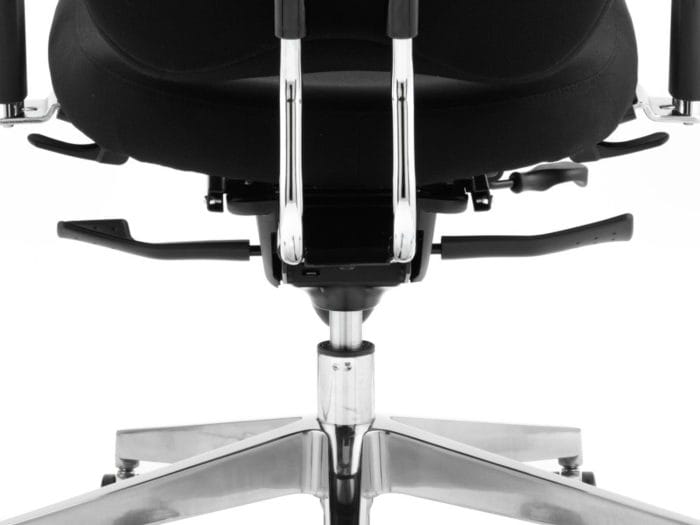 Chiro Plus Ergo Posture Chair Black With Arms