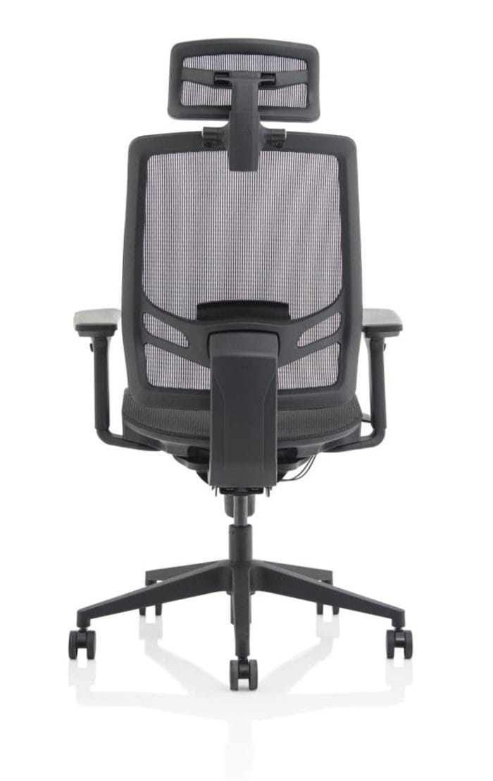 Ergo Twist Black Mesh Seat Mesh Back with Headrest