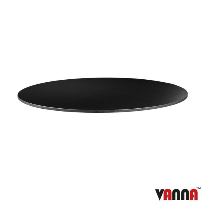 New EXTREMA Black 690mm Dia Round Table