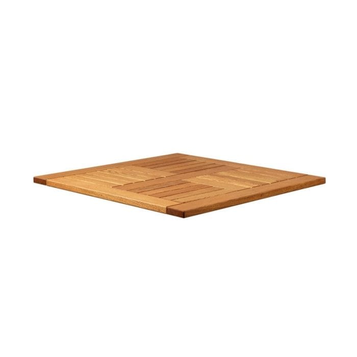 New INSIGNIA Solid Robinia Wood 700mm Square Table Top