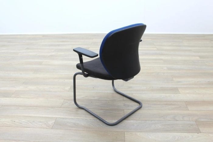 Orangebox Joy-06 Blue/Black Fabric Office Meeting Chairs