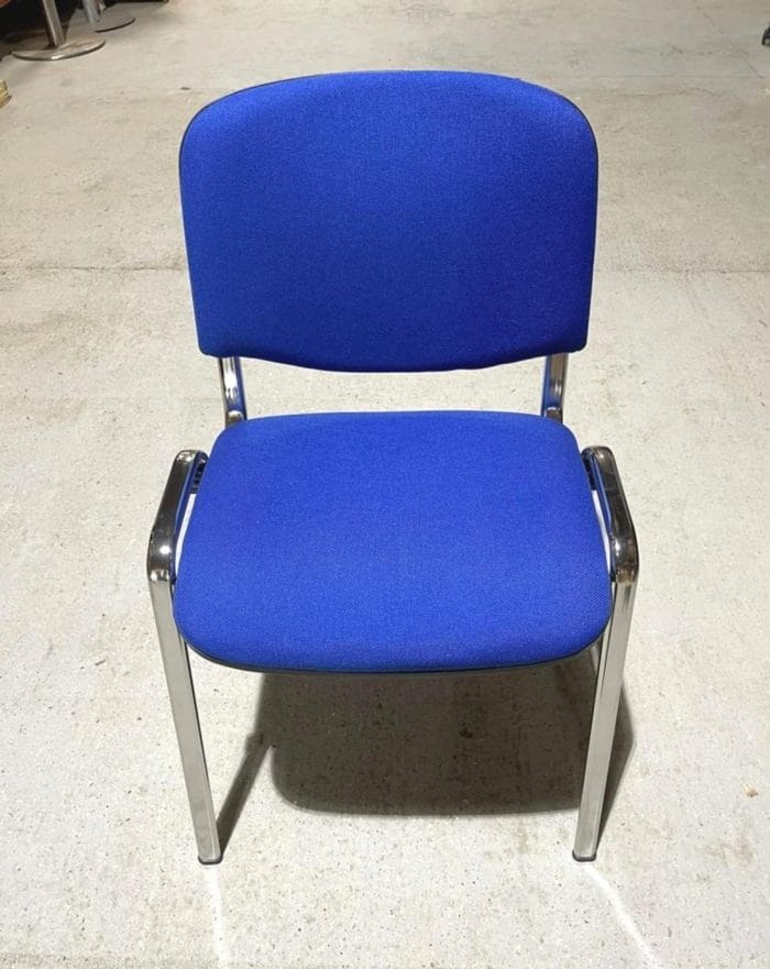 New Blue Fabric Meeting Chairs