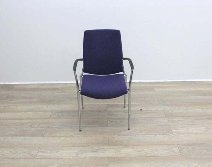 Purple Kusch Co Meeting Chairs