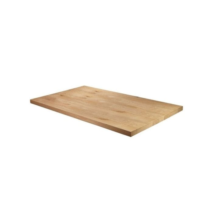 New Unfinished Character Superior Grade Oak 1200mm x 750mm Rectangular Table Top